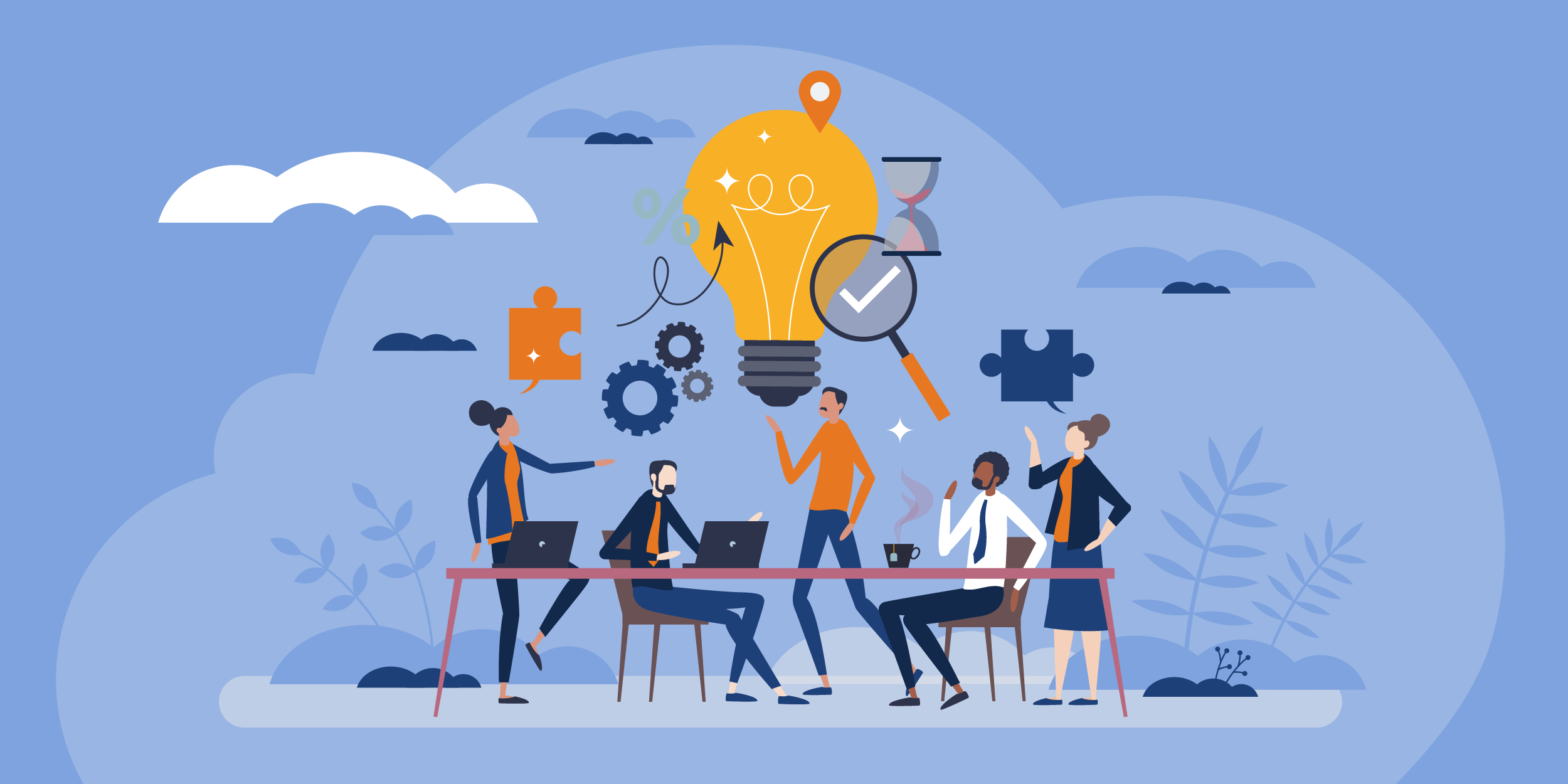A buying committee choosing an ECM solution